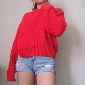 H&M Scarlet Sweater